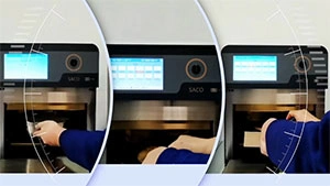 Forno de alta velocidade com cozimento acelerado de 19L