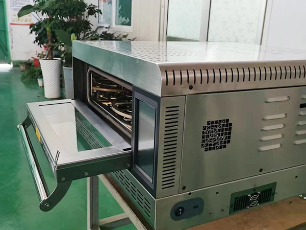 Forno de alta velocidade, câmara única